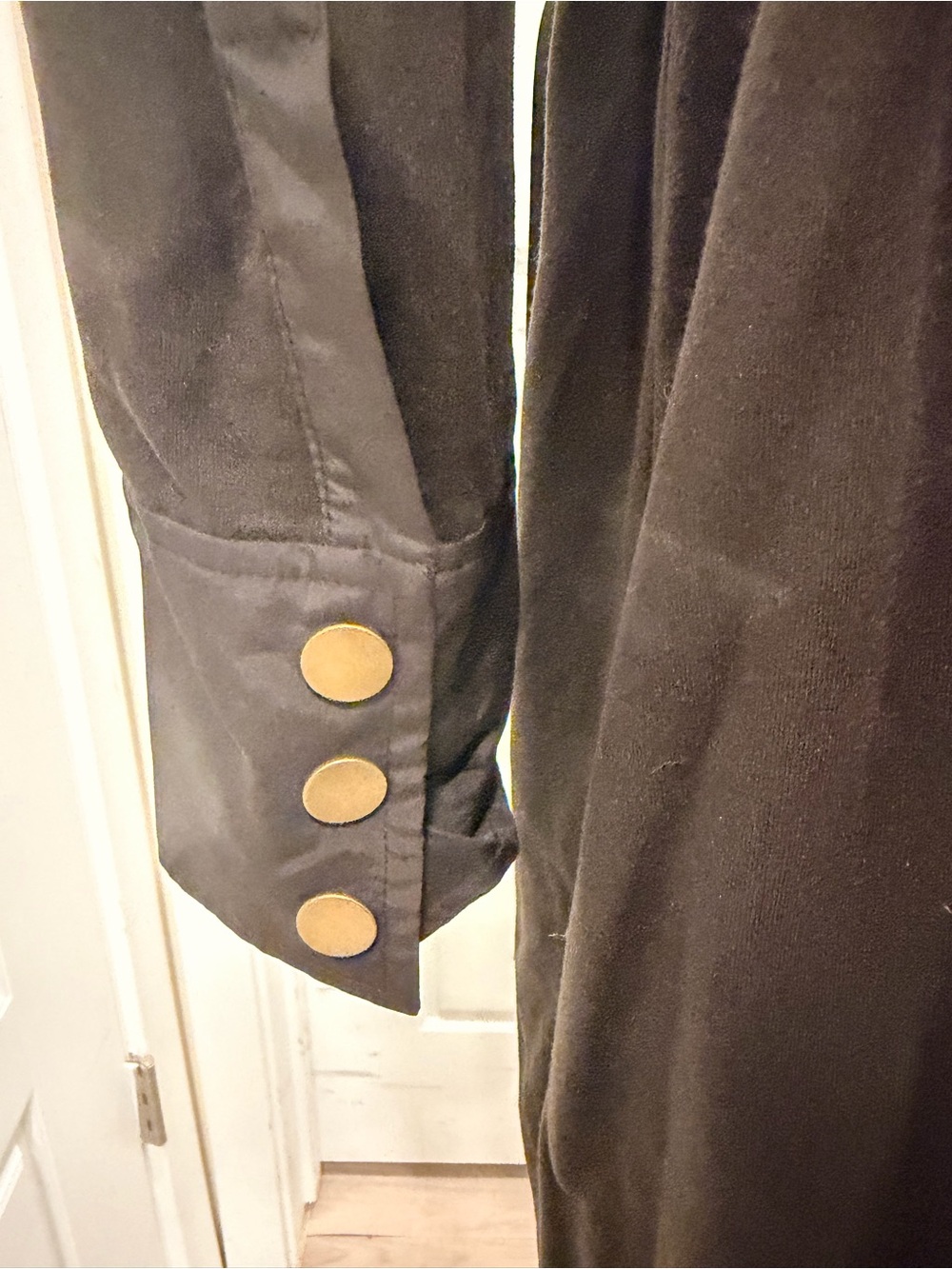 Per Se Dark Brown Classic Belted with Stretch Panels Versatile Collar Coat - Picture 12 of 15